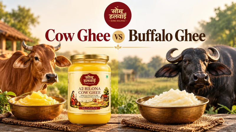 Cow Ghee vs Buffalo Ghee