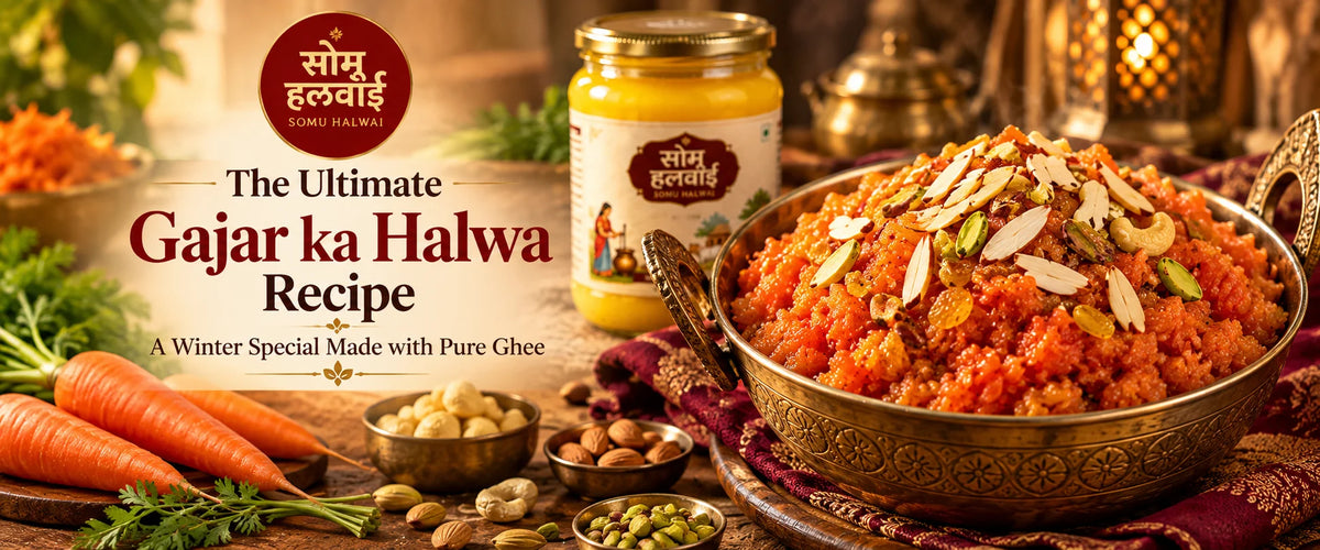 The Ultimate Gajar ka Halwa Recipe: A Winter Special Made with Pure Ghee