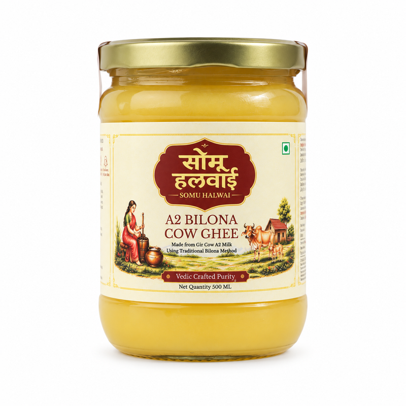A2 Bilona Gir Cow Ghee - 500 ML