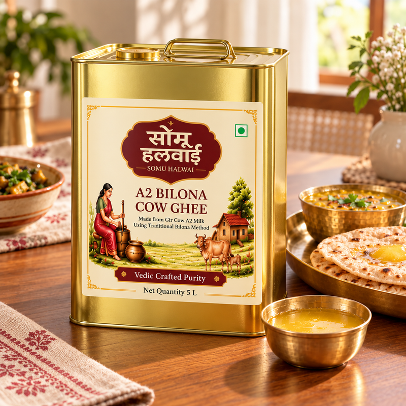A2 Bilona Gir Cow Ghee - 5 L
