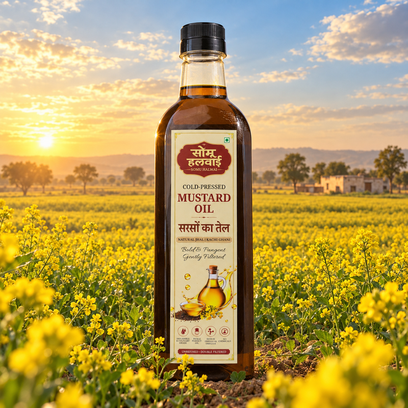 Cold-Pressed Mustard Oil