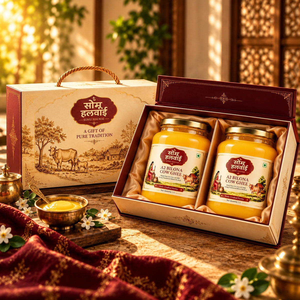 A2 Bilona Ghee Gift Box