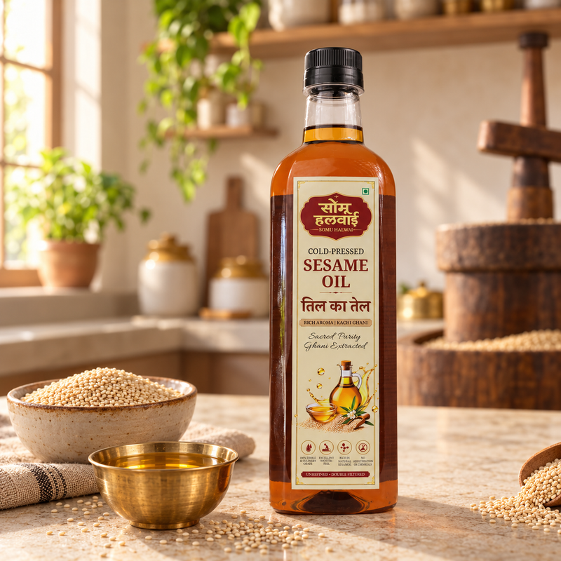 Cold-Pressed Sesame Oil