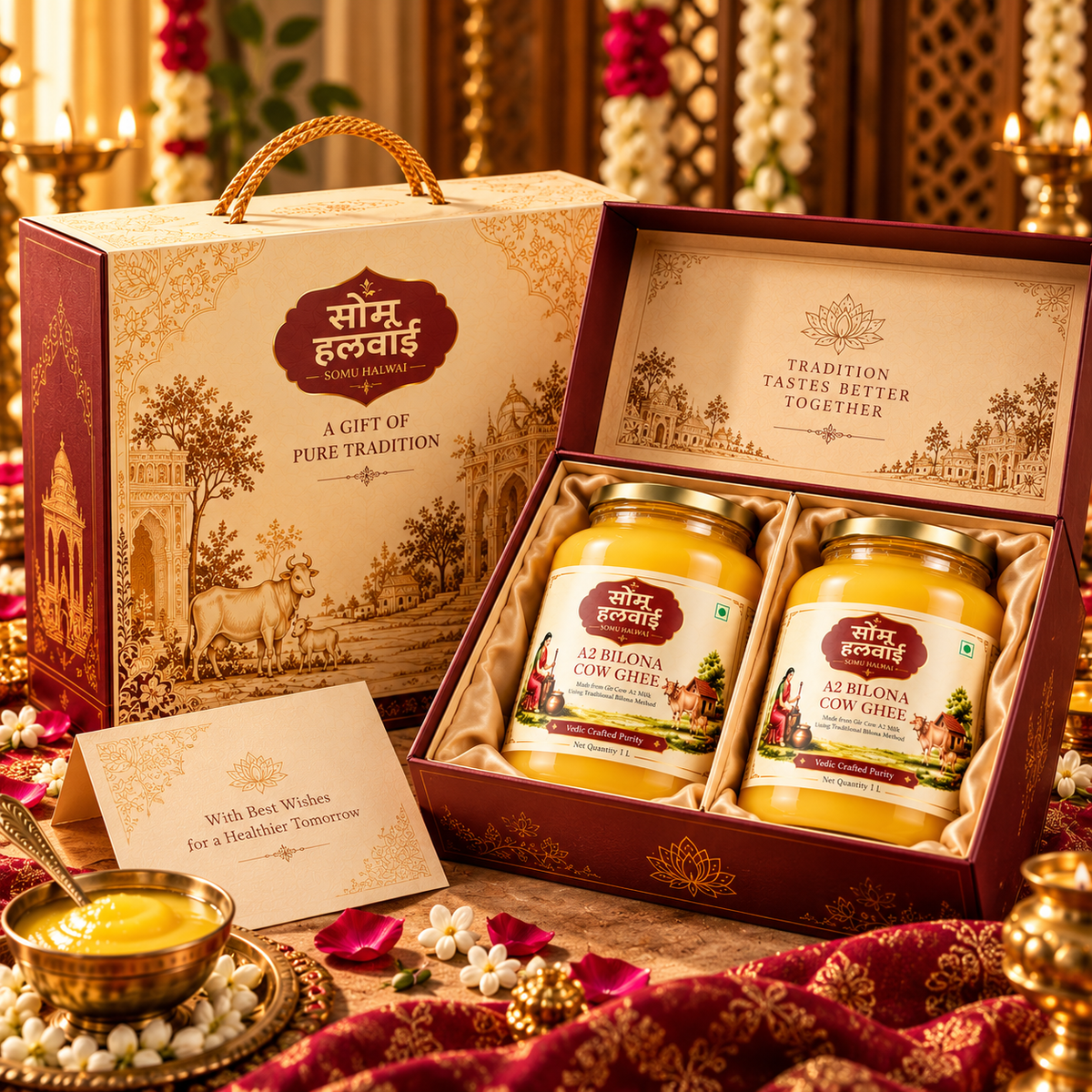 A2 Bilona Ghee Gift Box