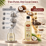 Somu Halwai Cold-Pressed Coconut Oil for cooking