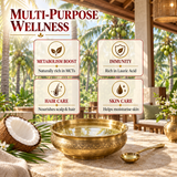 Traditional Ghani process for Somu Halwai Cold-Pressed Coconut Oil
