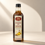 Somu Halwai Cold-Pressed Mustard Oil Kachi Ghani bottle