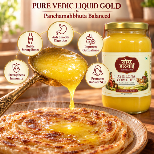 Traditional Bilona method used to prepare ghee